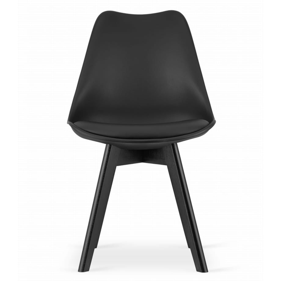 Krzesło Do Jadalni Kuchni Salonu drewniane czarne