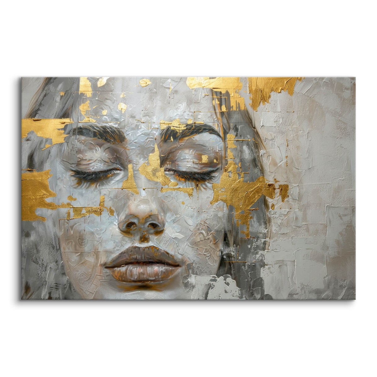 Obraz na płótnie Malowany portret 120x80cm