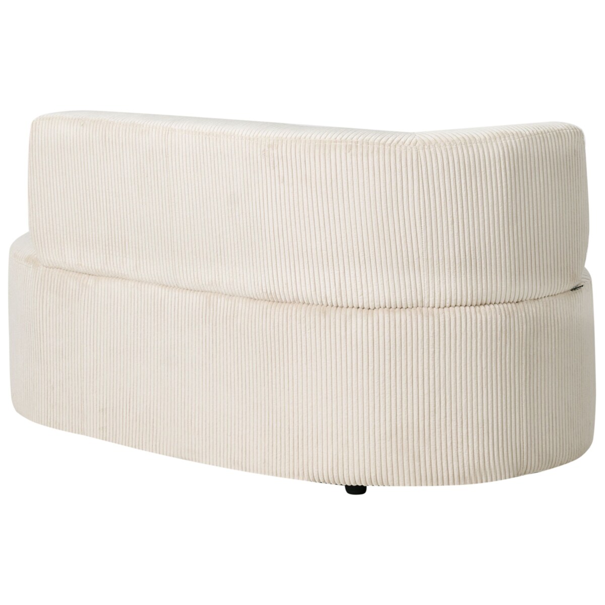 Szezlong lewostronny VANVEY Sztruks Beżowy