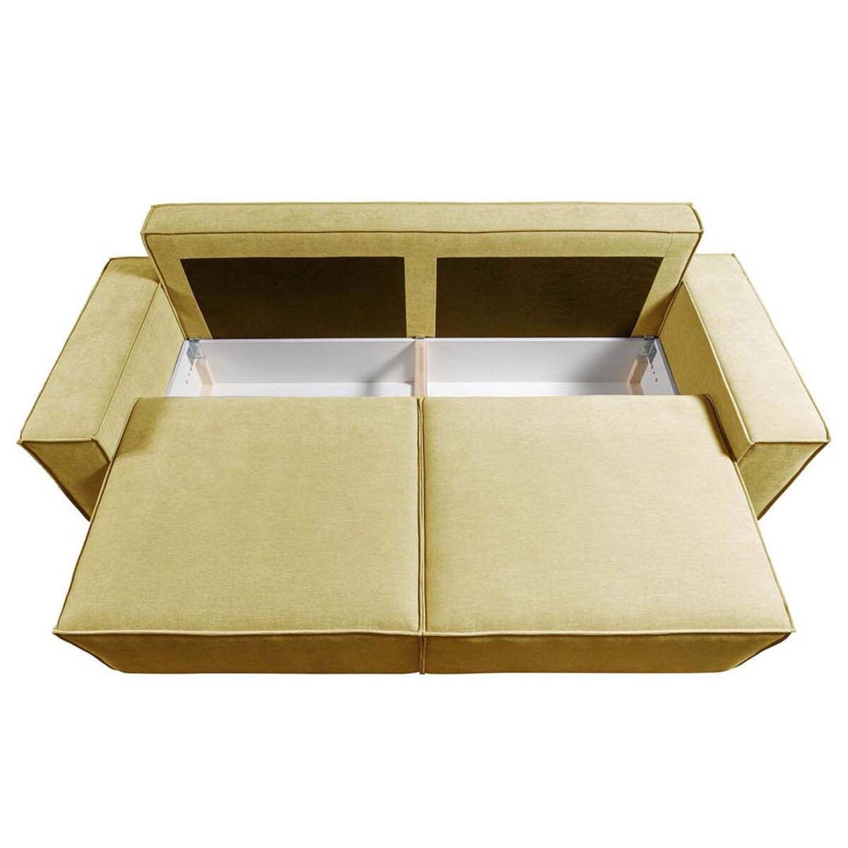 Melow 3-osobowa rozkładana sofa - oliwkowa