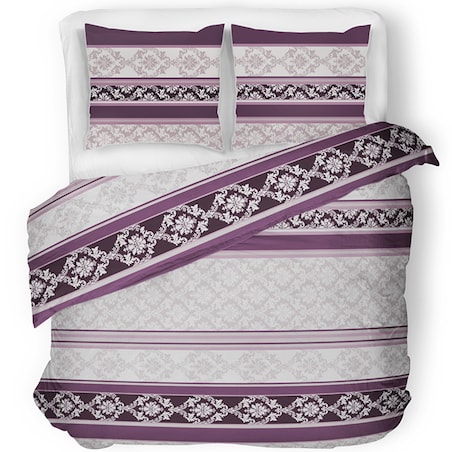 MARECA komplet pościeli z bawełny satynowej, 160x200