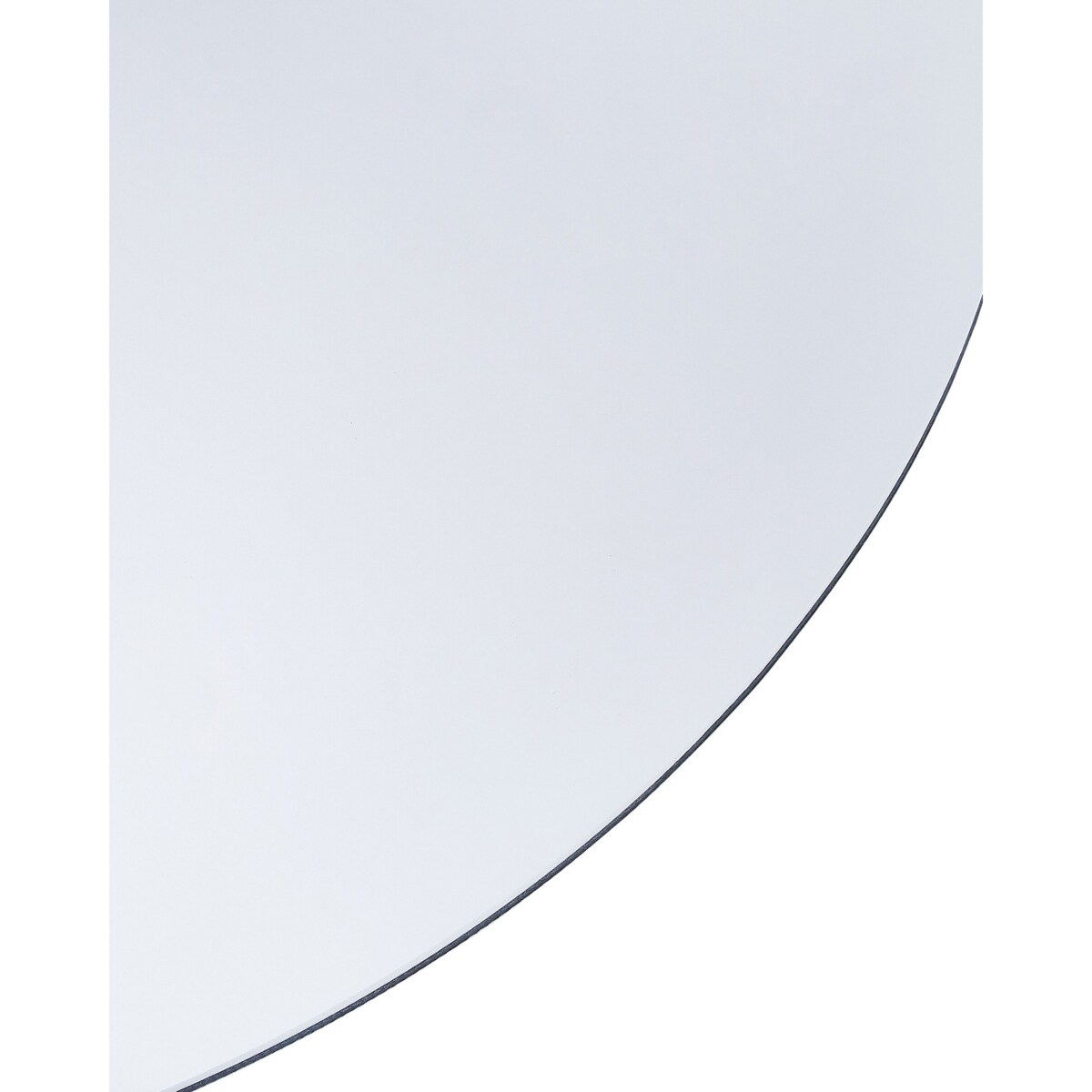 Okrągłe lustro ścienne LED ø 60 cm srebrne CALLAC