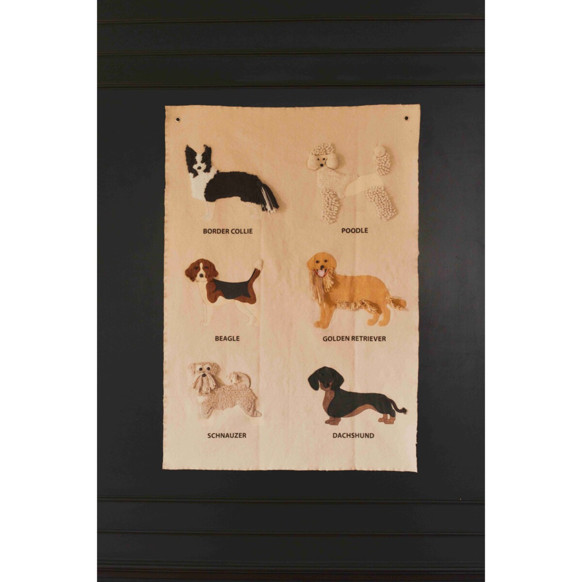 Dekoracja na ścianę Dogs – Psy Wouf Wouf, Lorena Canals