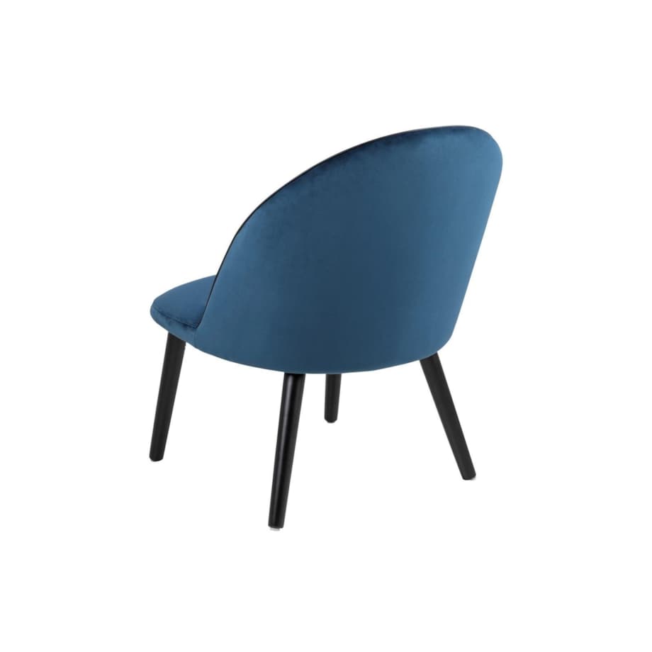 Krzesło Manley VIC navy blue tapicerowane