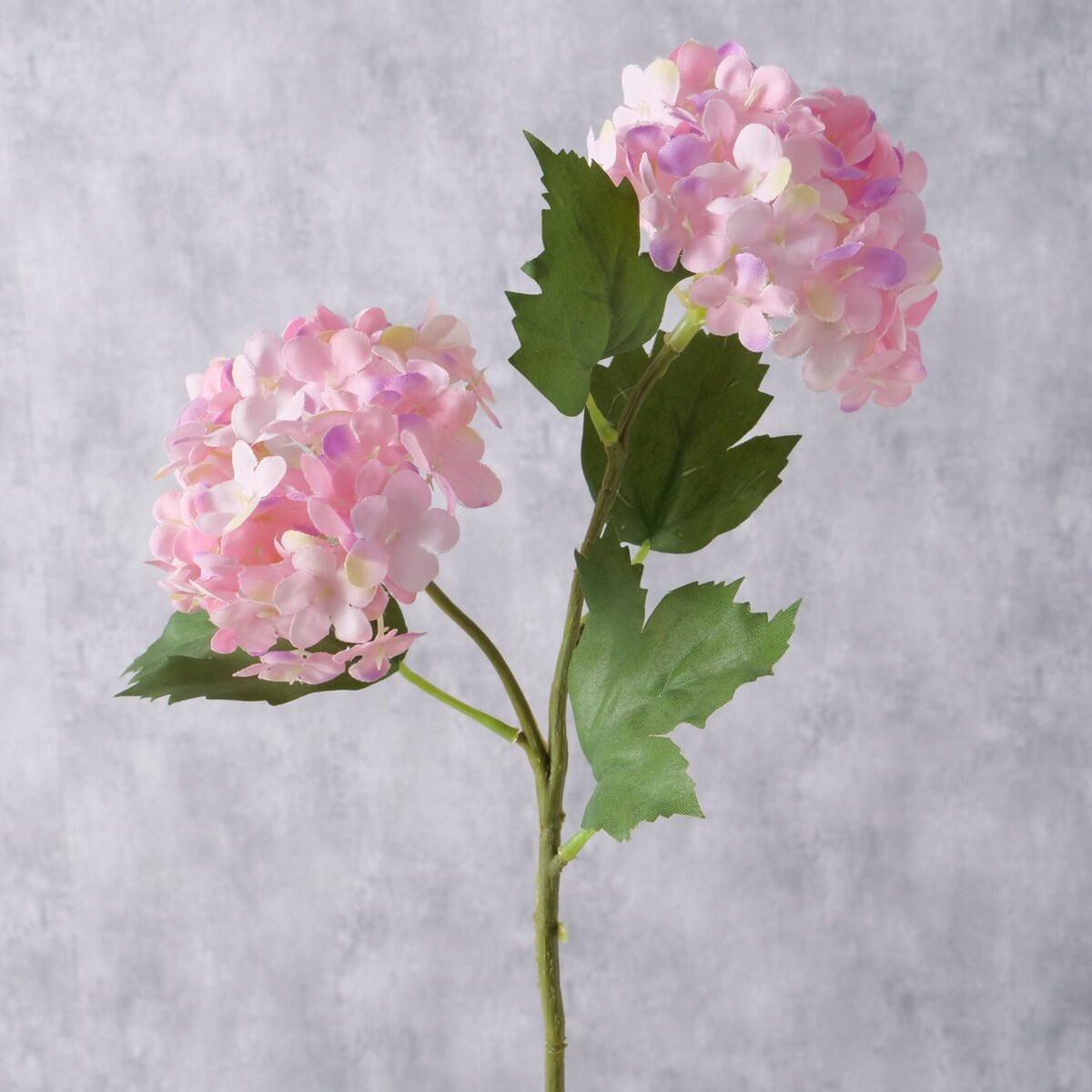 Sztuczna hortensja na łodydze, 35 cm