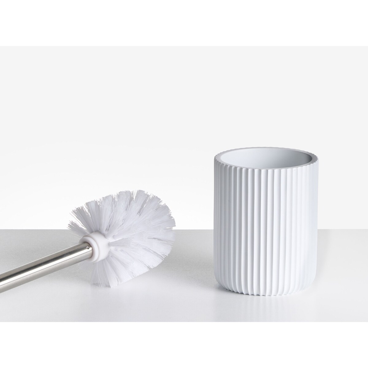 Zestaw akcesoriów łazienkowych 5 elementów CAMANA Biały