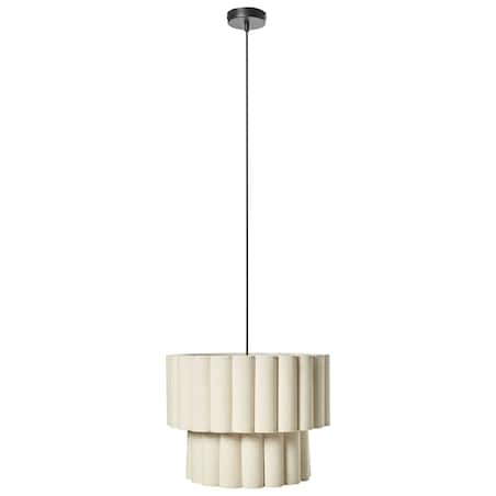 Lampa wisząca BELESSA Len Jasnobeżowy