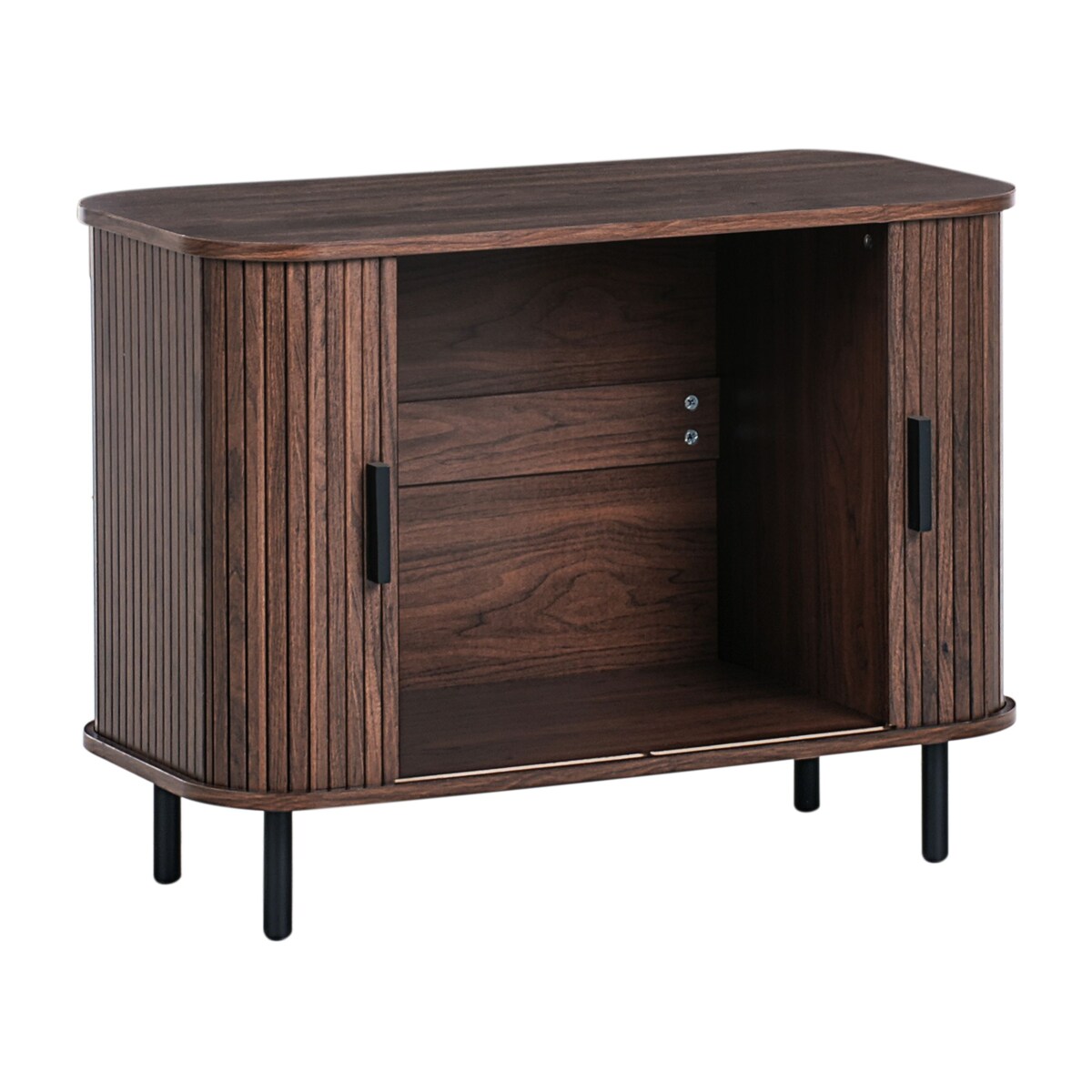 Szafka BRADLEY Ciemnobrązowy