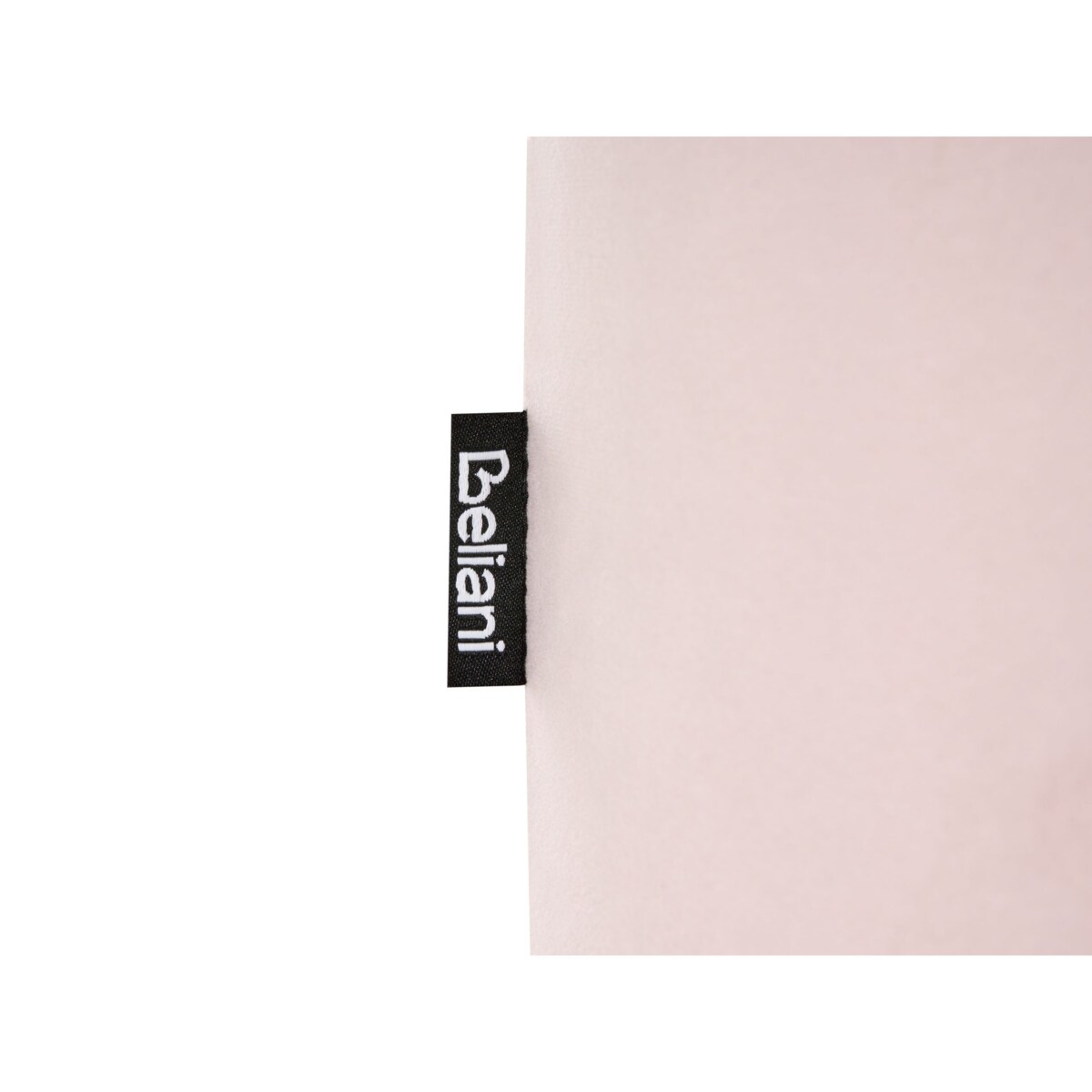 Puf ze schowkiem SILAS Welur Pastelowy róż