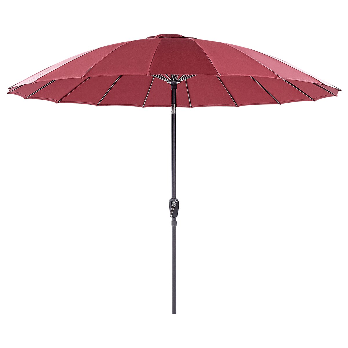 Parasol ogrodowy 255 cm BAIA Bordowy