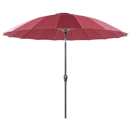 Parasol ogrodowy 255 cm BAIA Bordowy