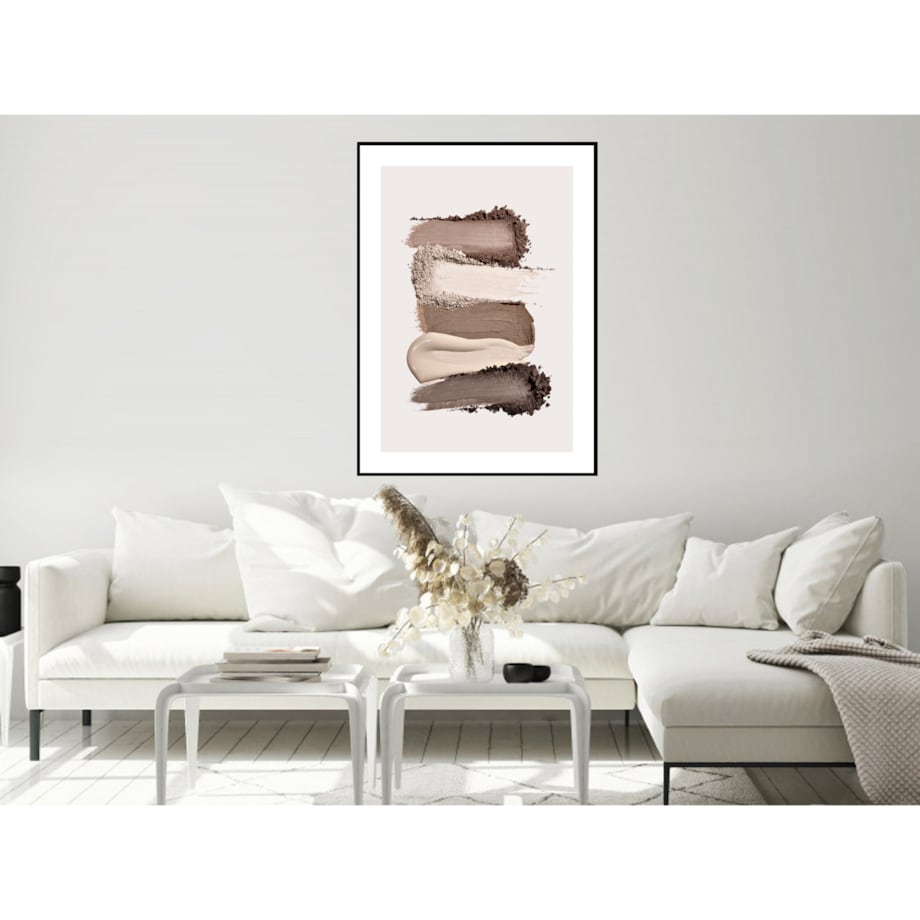 Poster Story, Plakat, Obraz - Makijaż w Odcieniach Nude, wymiary 30 x 42 cm