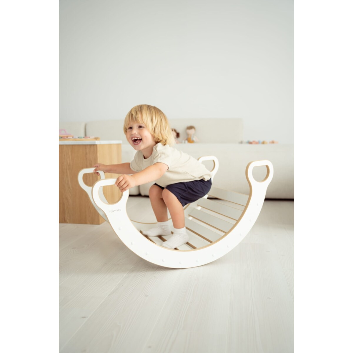 MAŁY bujak montessori + MAŁA zjeżdżalnia DRABINKA