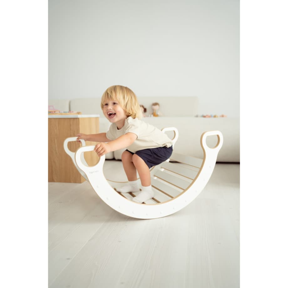 MAŁY bujak montessori + MAŁA zjeżdżalnia DRABINKA