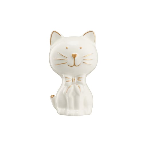 VILLA ITALIA Figurka kotka porcelanowa 11 cm KAROLINKA