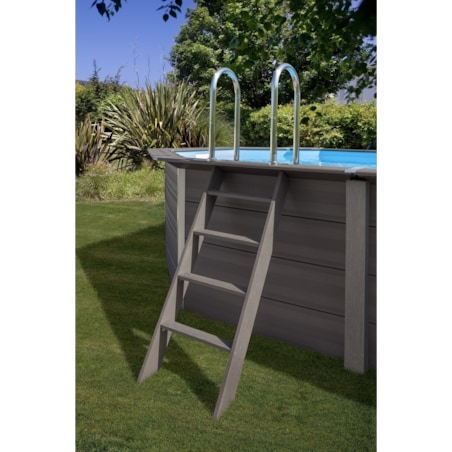 Basen ogrodowy kompozytowy 804x386cm GRE