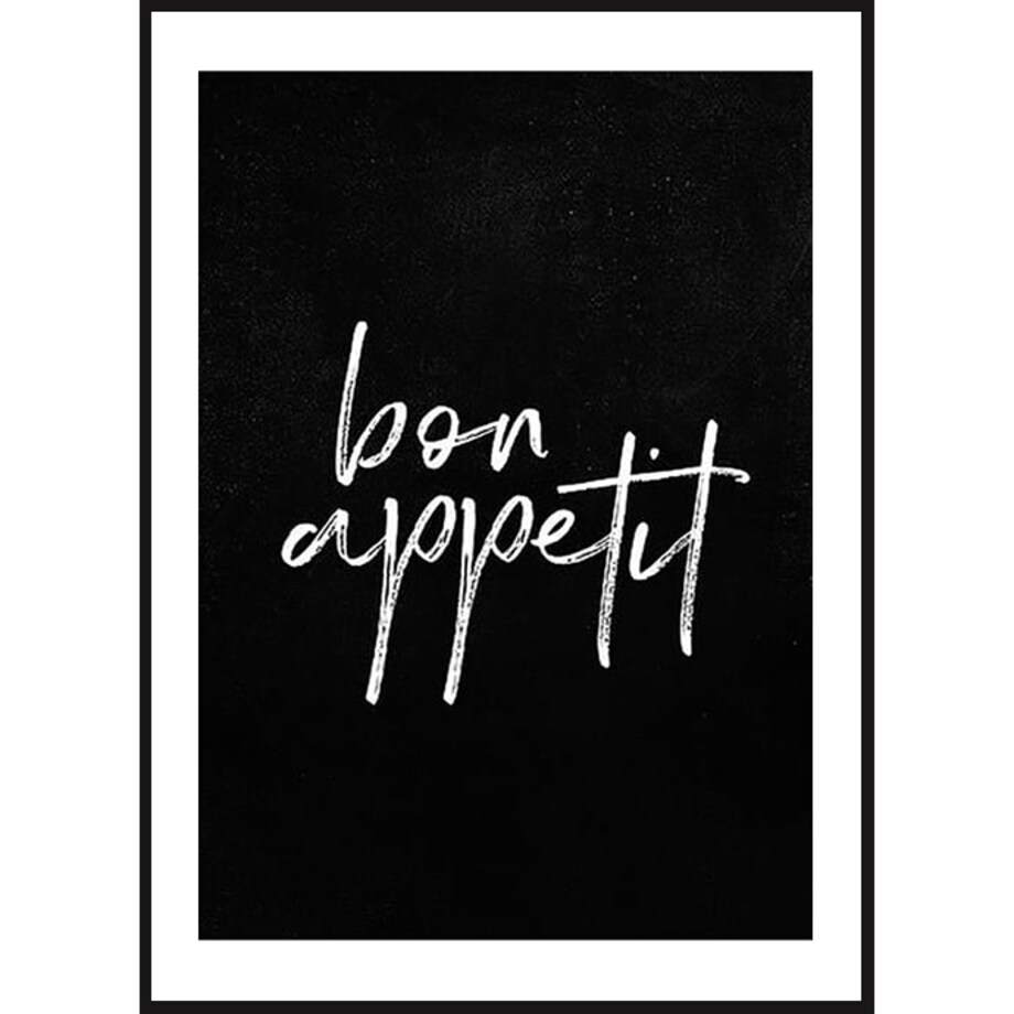 Poster Story, Plakat, Obraz - Bon Appetit, wymiary 21 x 30 cm