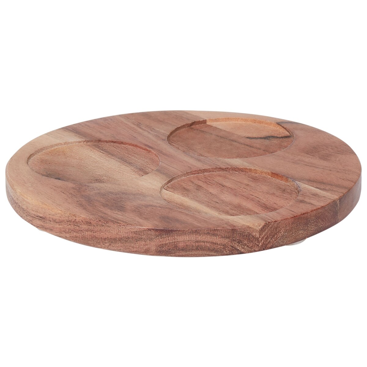 Zestaw 3 miseczek z marmuru z łyżeczkami i tacą wielokolorowy HERAKLION