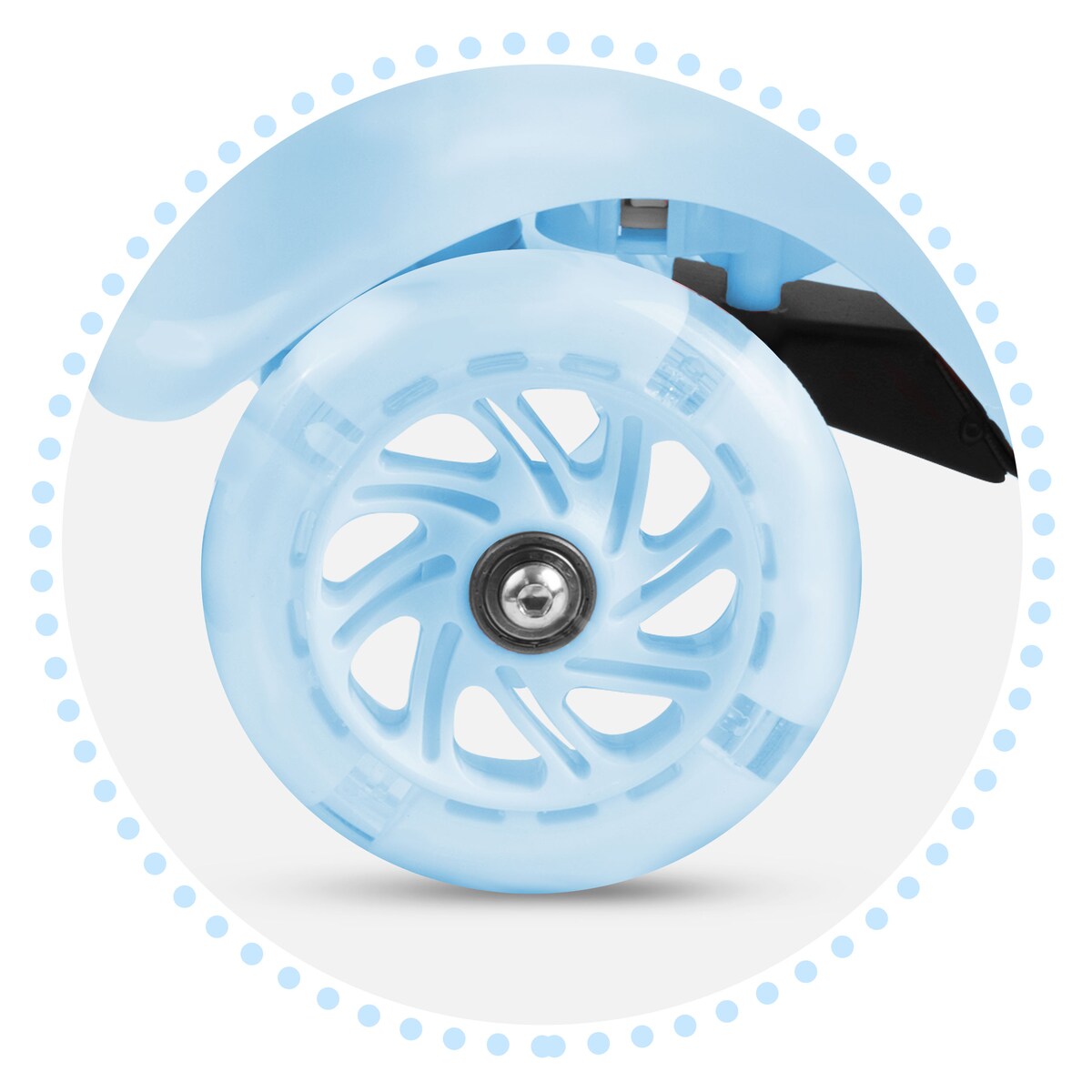 Hulajnoga trójkołowa dla dzieci Ricokids Piko niebieska