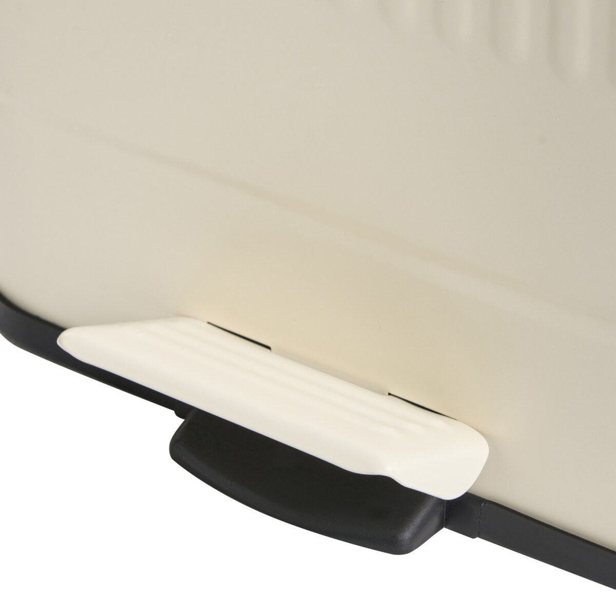 Kosz na śmieci z pedałem 30 L ECOCOMFORT Metal Beżowy