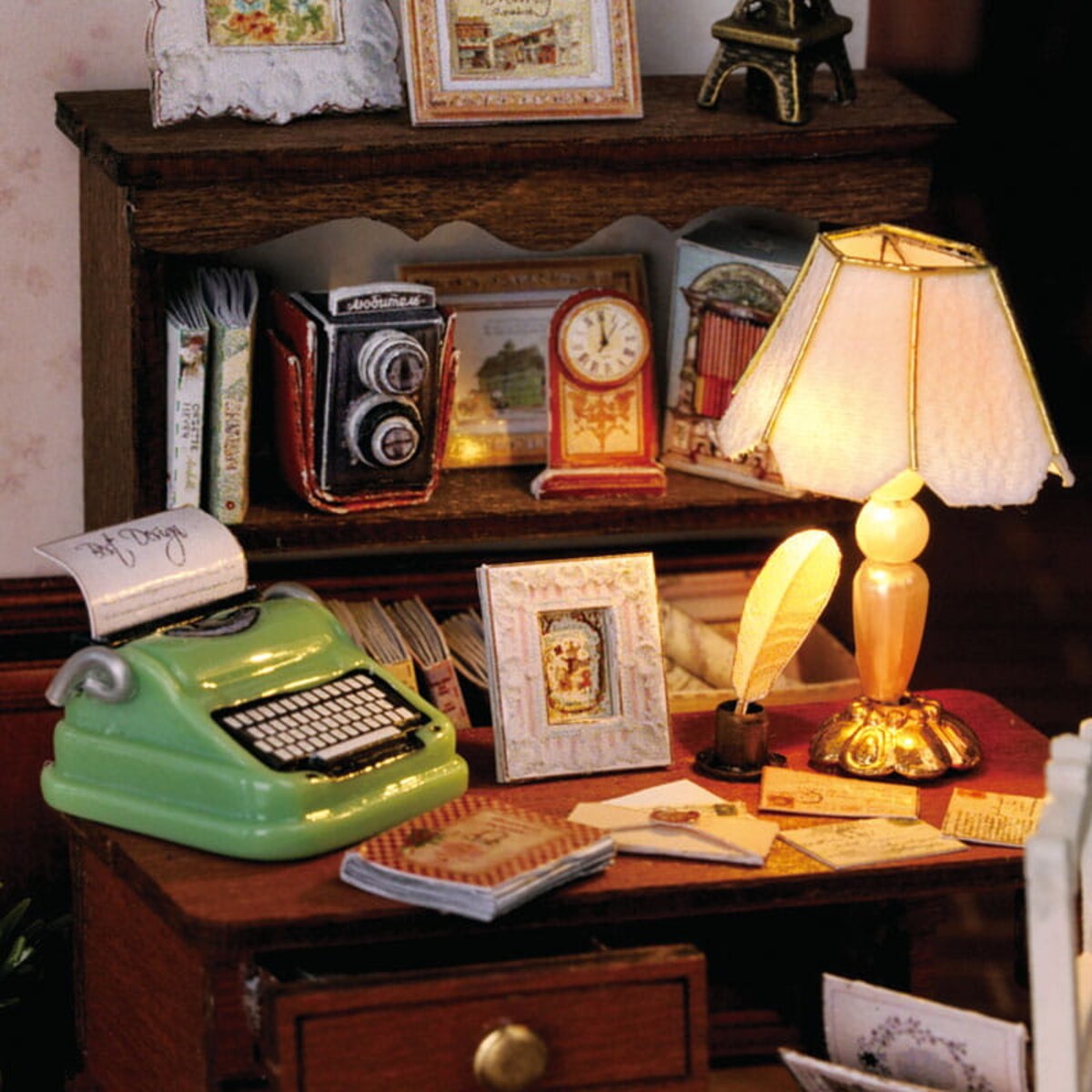 Miniaturowy domek - Francuskie studio