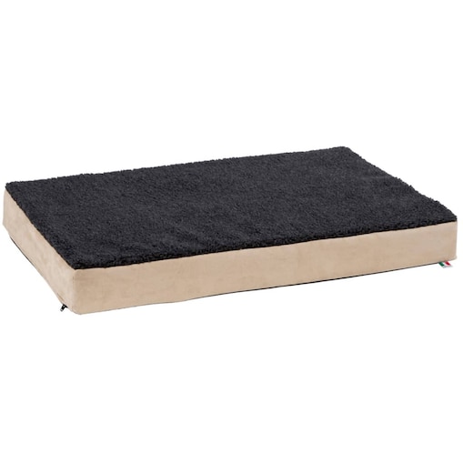 Kerbl Legowisko z pianki memory dla psa 115x75 cm, beżowo-szare, 80328
