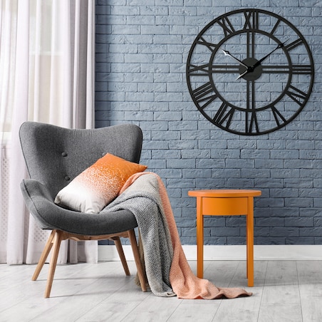 Duży zegar ścienny LOFT GRANDE 60cm