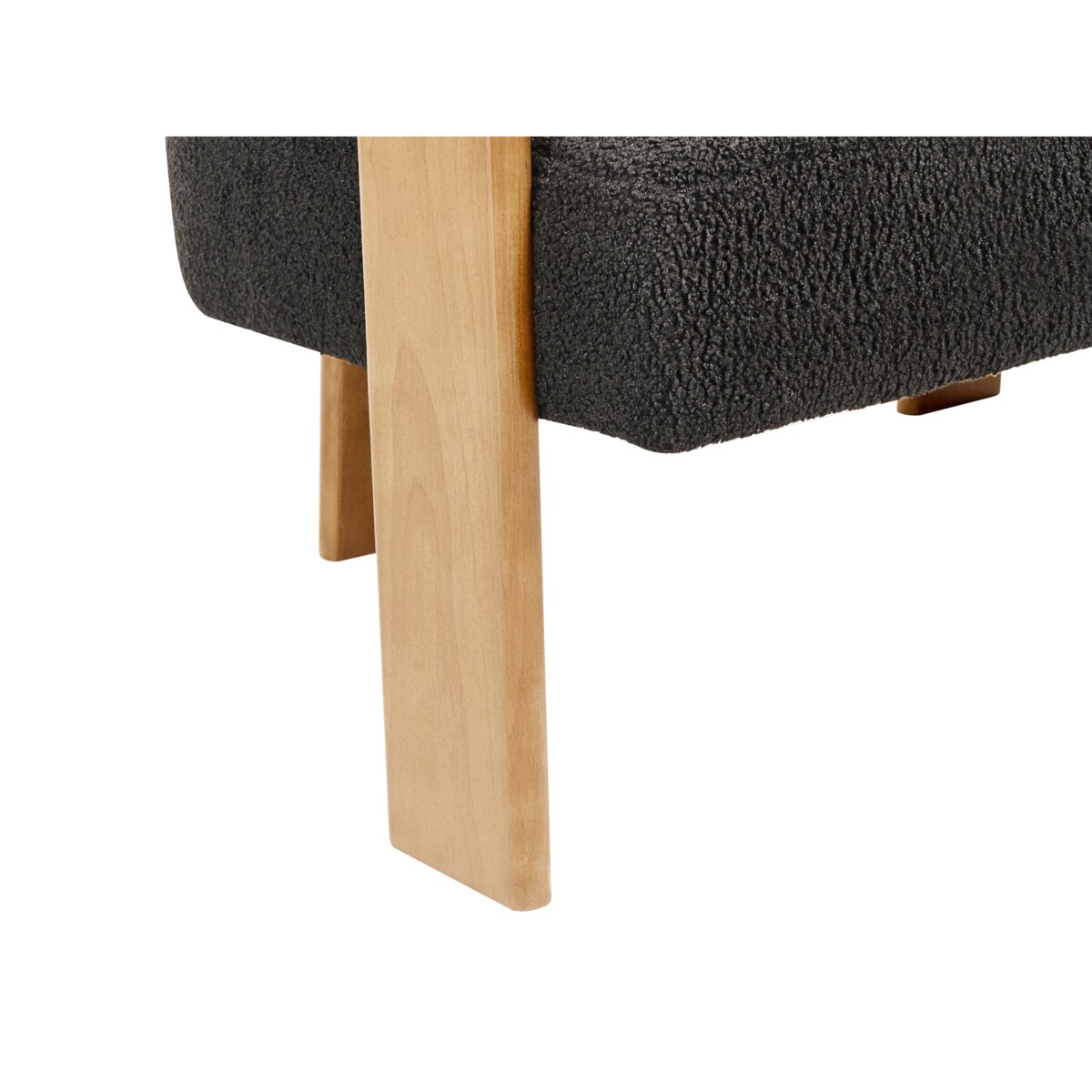 Sofa ILBRO Boucle Czarny dla 2 osób