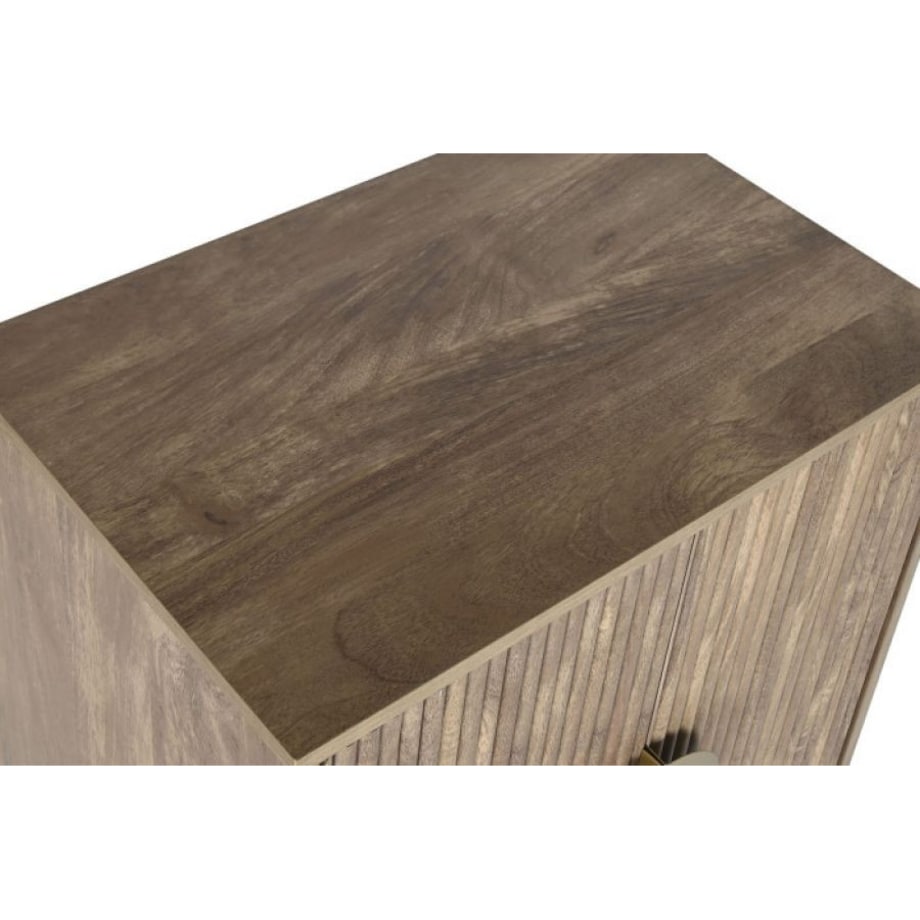 Komoda-szafa drewniana 110x60x40 cm ADOMO-II z 2 szufladami