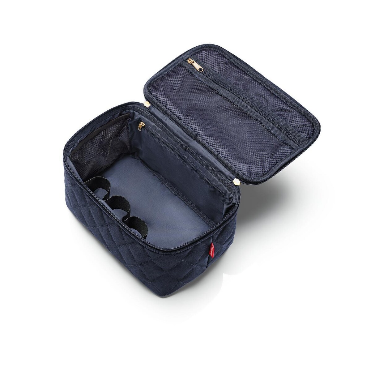 Kosmetyczka COSMETIC CASE, rhombus midnight gold