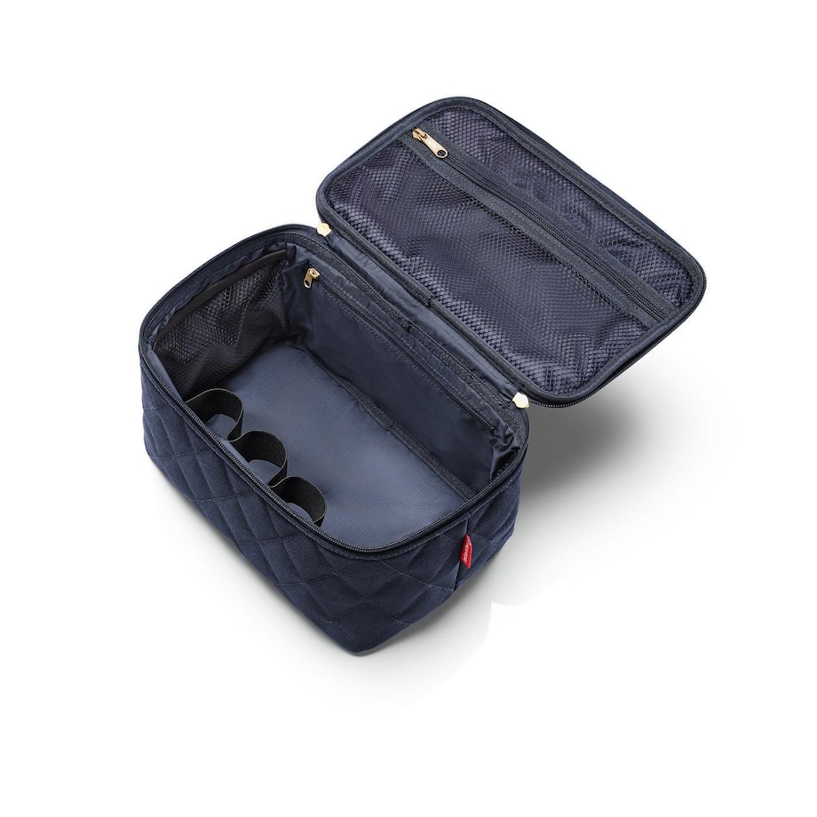 Kosmetyczka COSMETIC CASE, rhombus midnight gold