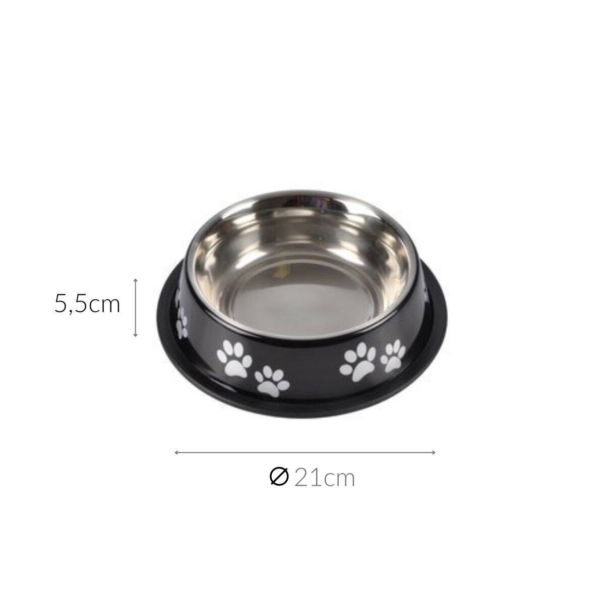 Miska dla psa, stal nierdzewna, Ø 21cm