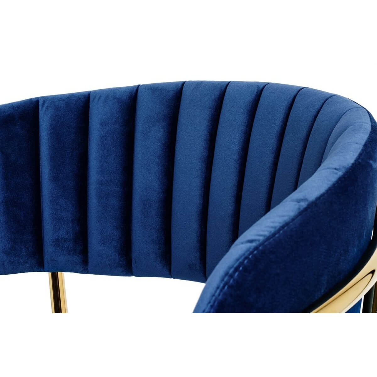 Hoker kuchenny Margo KH1201100129.64 King Home welurowy ciemnoniebieski