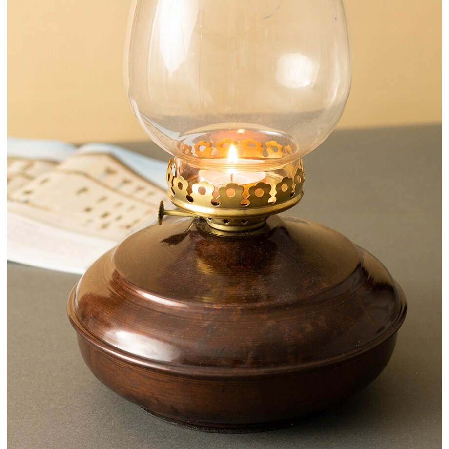 ŚWIECZNIK OLJA XL tealight lampa naftowa