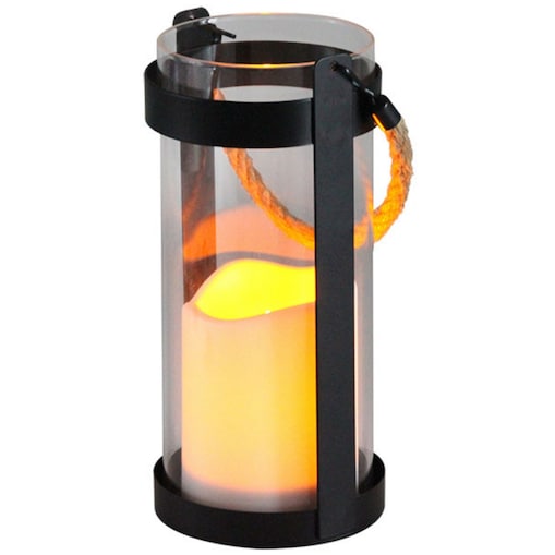 Latarnia solarna Askoy 313225 LED do ogrodu 3000K czarna