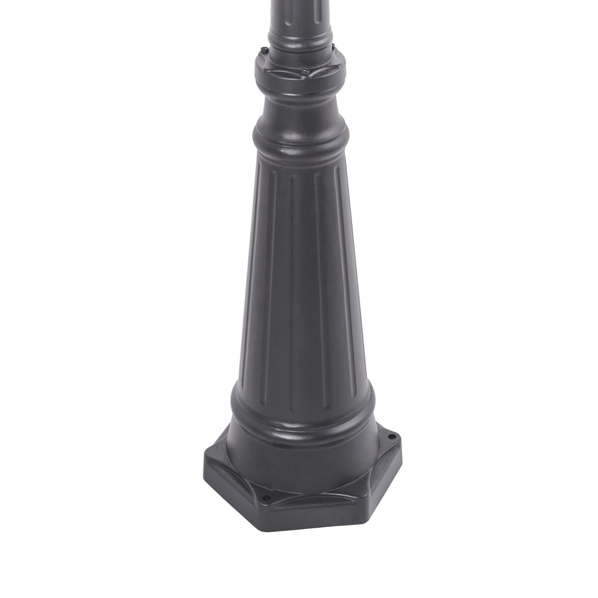 Latarnia ogrodowa 2-punktowa czarna SUKRI