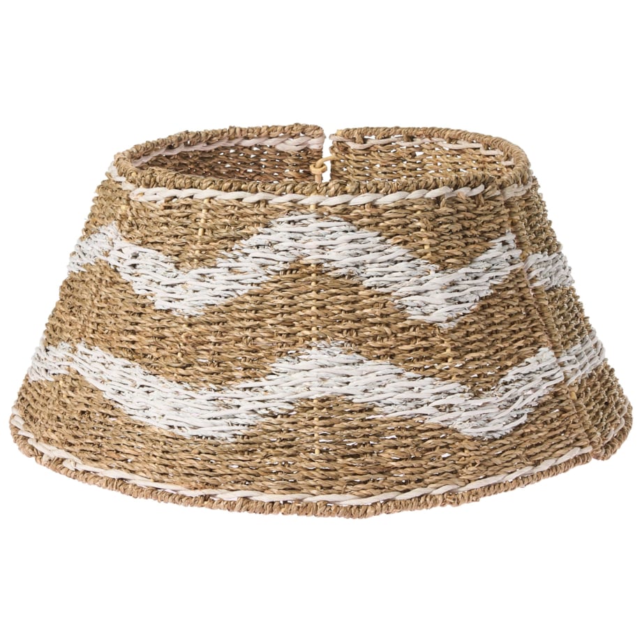 Osłonka pod choinkę HIVER Trawa morska Naturalny 60 cm