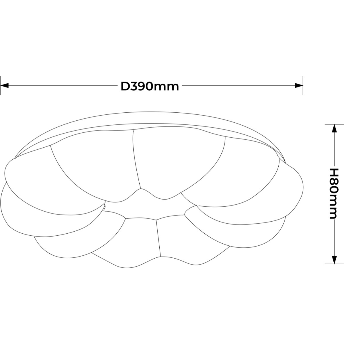 Plafon Light Prestige Ariva biały LED 4000K 1 szt.