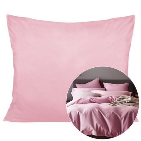 Poszewka satynowa 50x60 kolor Wrzos