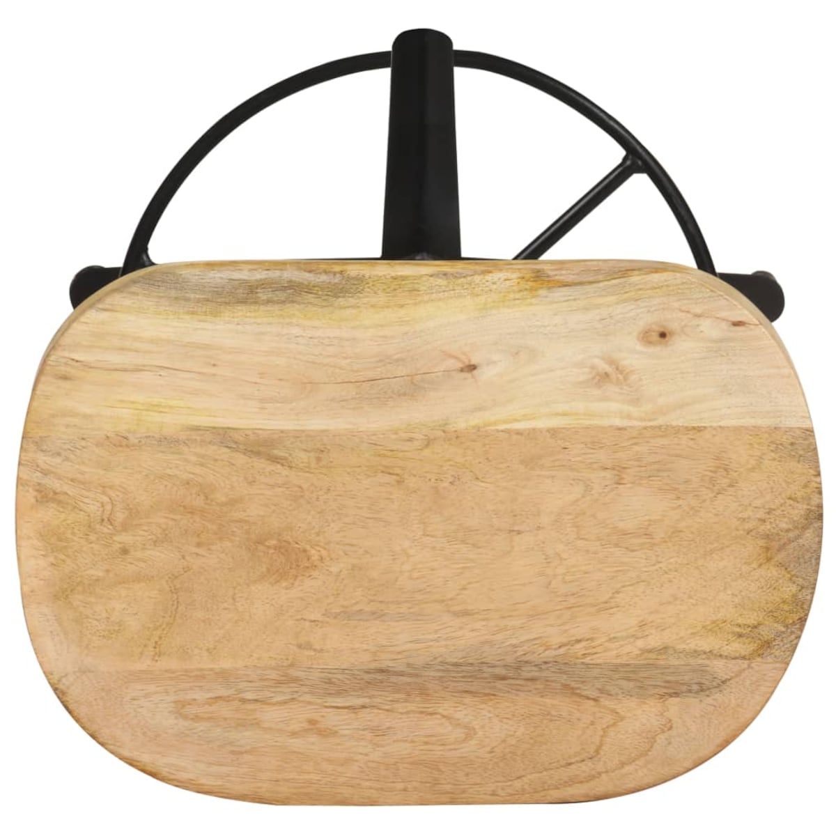 vidaXL Stołki barowe, 2 szt., 52 cm, lite drewno mango