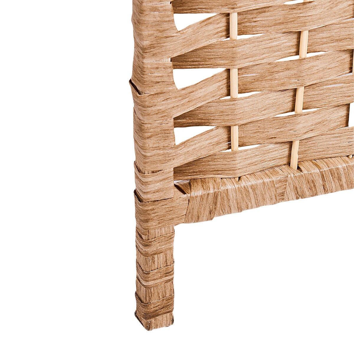 4-panelowy parawan pokojowy TRAFOI Brązowy 158 cm 170 cm