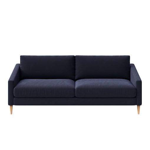 Karoto sofa 3 osobowa Granatowa