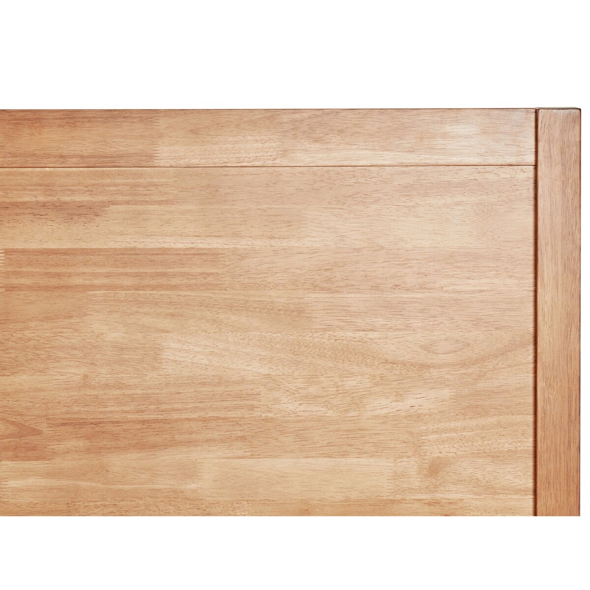 Łóżko Drewno CHAMPAGNAT 180 x 200 cm Jasne drewno