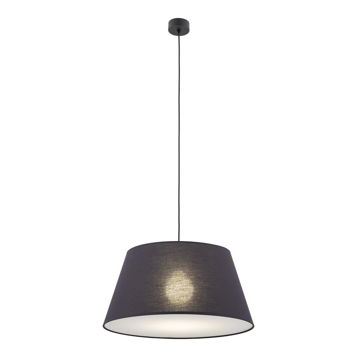 Lampa wisząca TK Lighting FORMO BLACK 11318 czarna stal E27 regulowana wysokość nowoczesna do salonu i kuchni