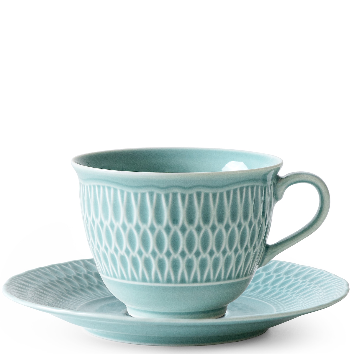 Filiżanka ze spodkiem 2 szt. SOFIA LAZUROWA