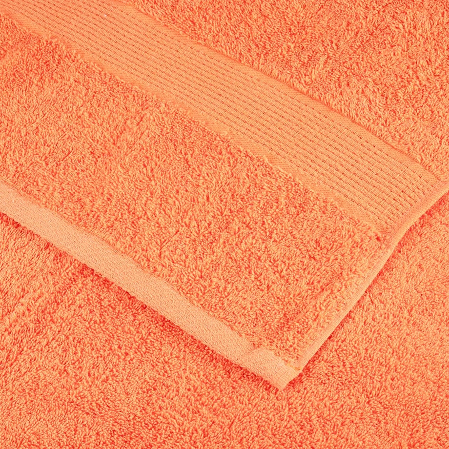 vidaXL Ręczniki toaletowe Premium SOLUND 4 szt. Pomarańczowe 30x30 cm 600 gsm