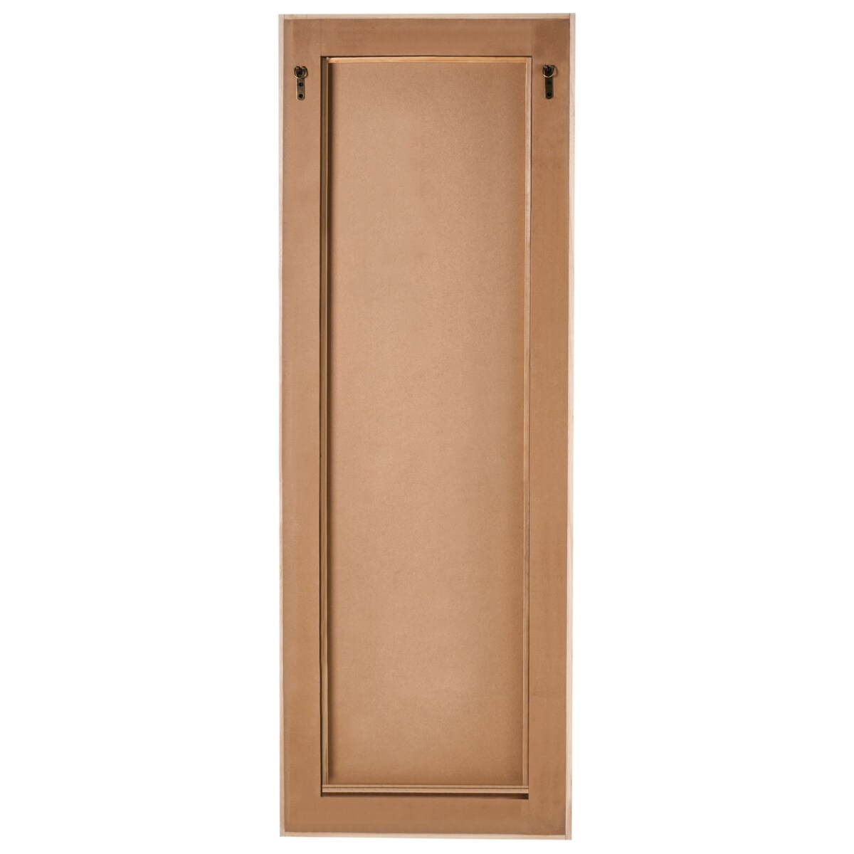 Lustro ścienne BLOSVILLE 58 cm 164 cm Drewno jodłowe Brązowy