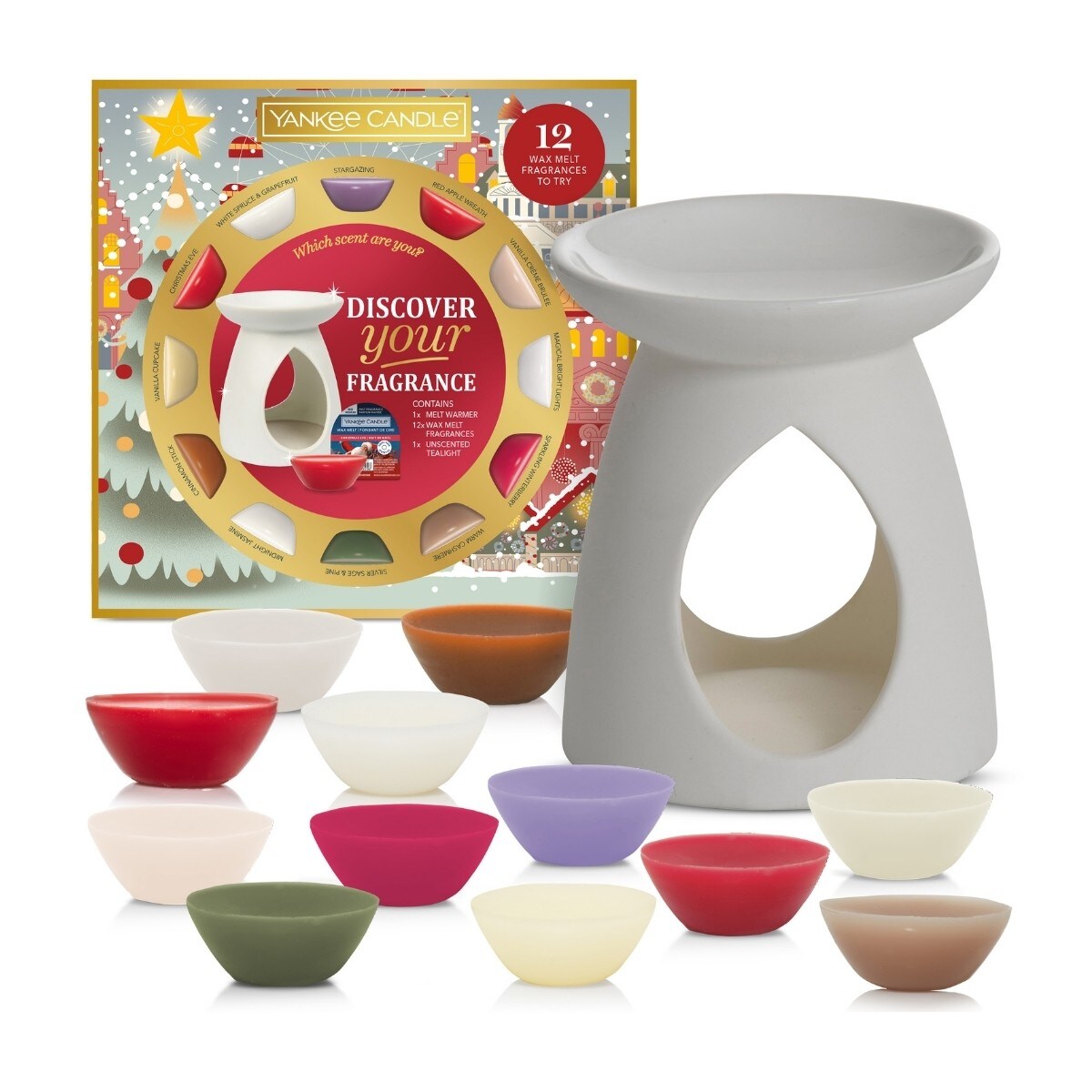 Yankee Candle zestaw prezentowy KOMINEK+WOSKI