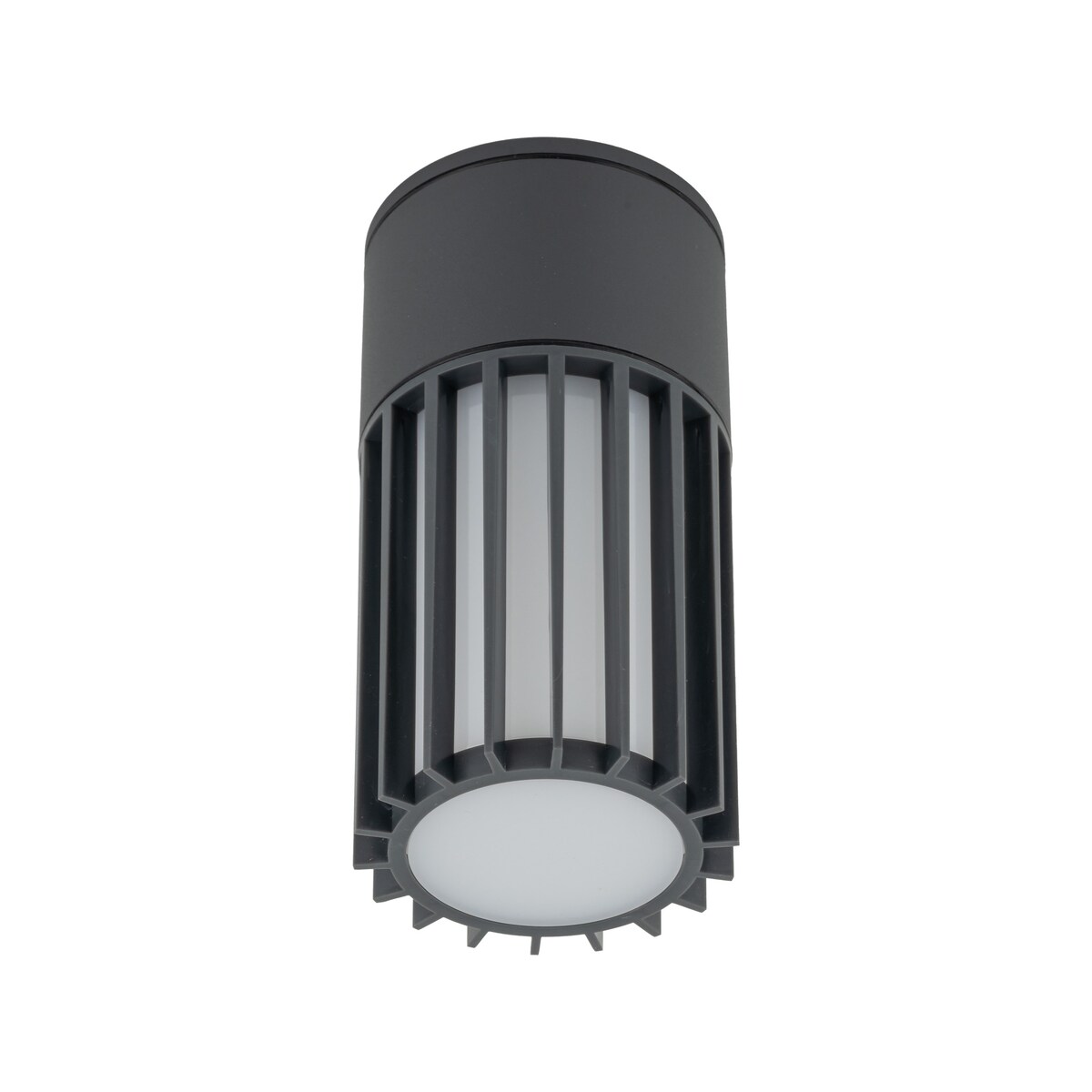 Oprawa natynkowa zewnętrzna TK Lighting RIBO GRAY IP54 E27 szaro-biała 11508 aluminiowa na taras i elewację