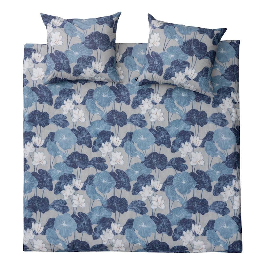 Komplet pościeli bawełnianej Lotus Serenity 160x200 cm, 160x200 cm